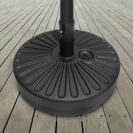 Pure Garden 50-Pound Fillable Umbrella Base 50-LG1209
